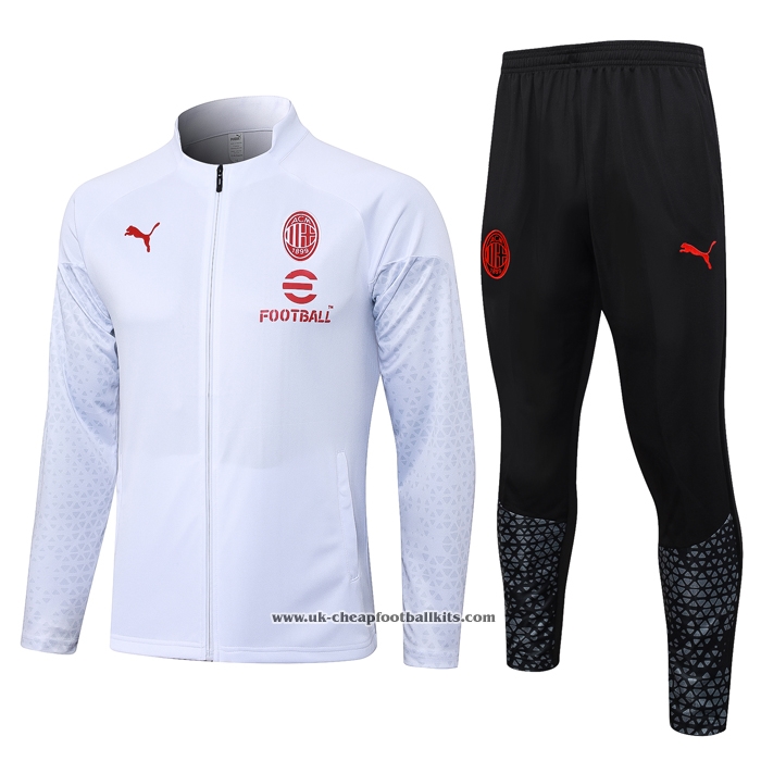 Jacket Tracksuit AC Milan 2023-2024 White